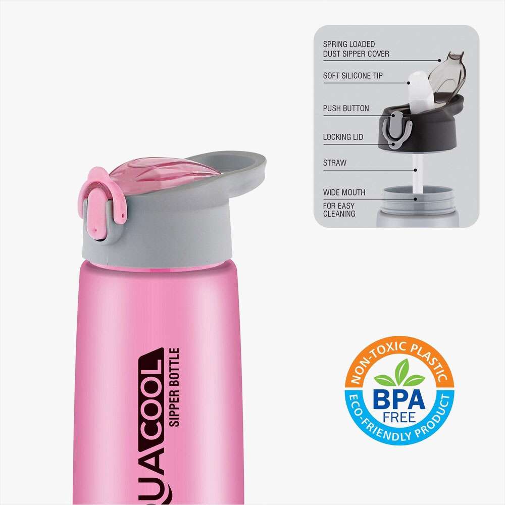 BPA Free Glass Water Bottle | 400ml Portable Tumbler